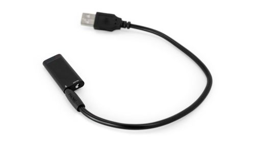 Covert MIC REC Keychain USB Thumbdrive Rechargeable Audio Recorder + Timestamp (SKU: g76260gvrply)